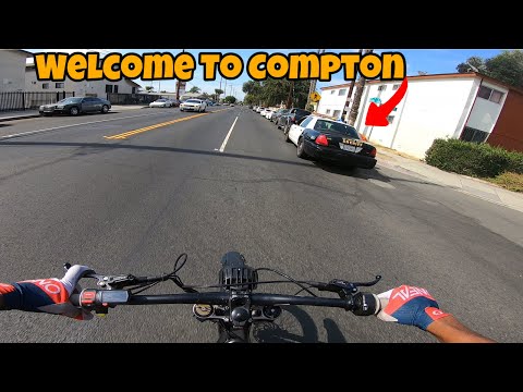 Riding My Sur Ron In Raw streets of Compton!