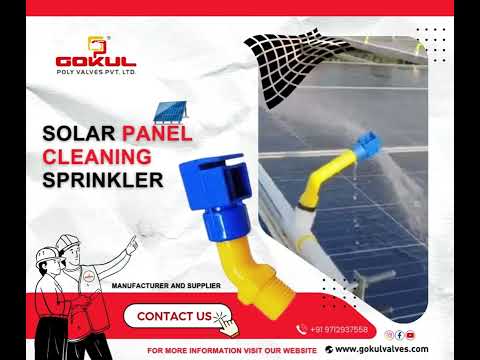 Solar Panel Cleaning Sprinkler Nozzle