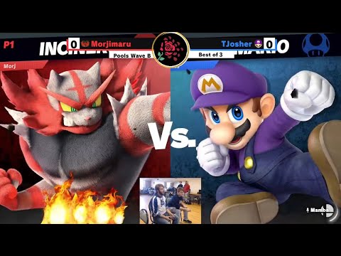 RCR 2 Pools - Morjimaru (Incineroar) vs TJosher (Mario) - SSBU Ultimate