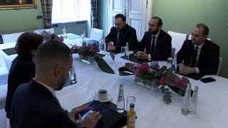 Встреча глав внешнеполитических ведомств Армении и Косово