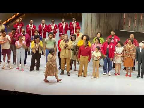 Met Opera Opening Night Curtain Call - Fire Shut Up in My Bones - 9/27/21 - Nézet-Séguin; Liverman