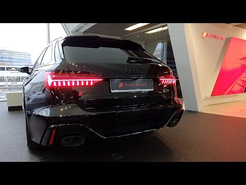 Thumbnail for 2020 Audi RS6 Avant all black walkaround + interior by Audi