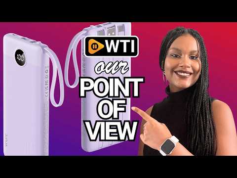VRURC Portable Charger Power Bank - WTI product video review