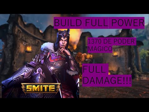 SMITE | FADA MORGANA BUILD FULL POWER | 1370 DE PODER MAGICO | FALTOU ESQUIVA | JVG