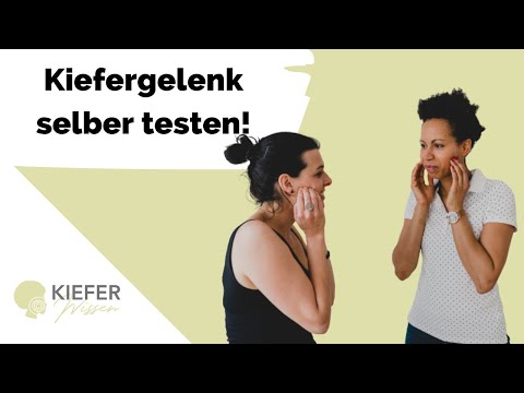 Self-test jaw - How to test your temporomandibular joint!