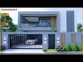 Modern House | House Design 2 Storey  | 12m x 12m with 4Bedrooms