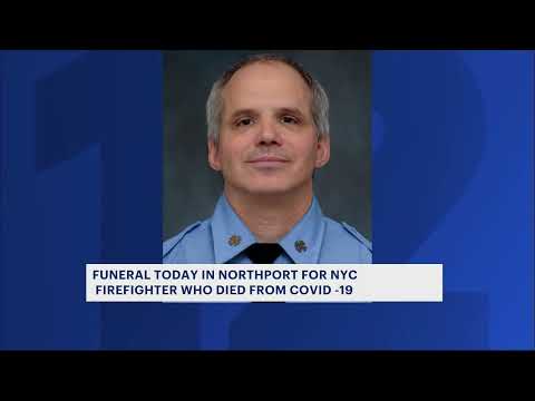 Funeral held in Northport for FDNY firefighter who died from COVID-19