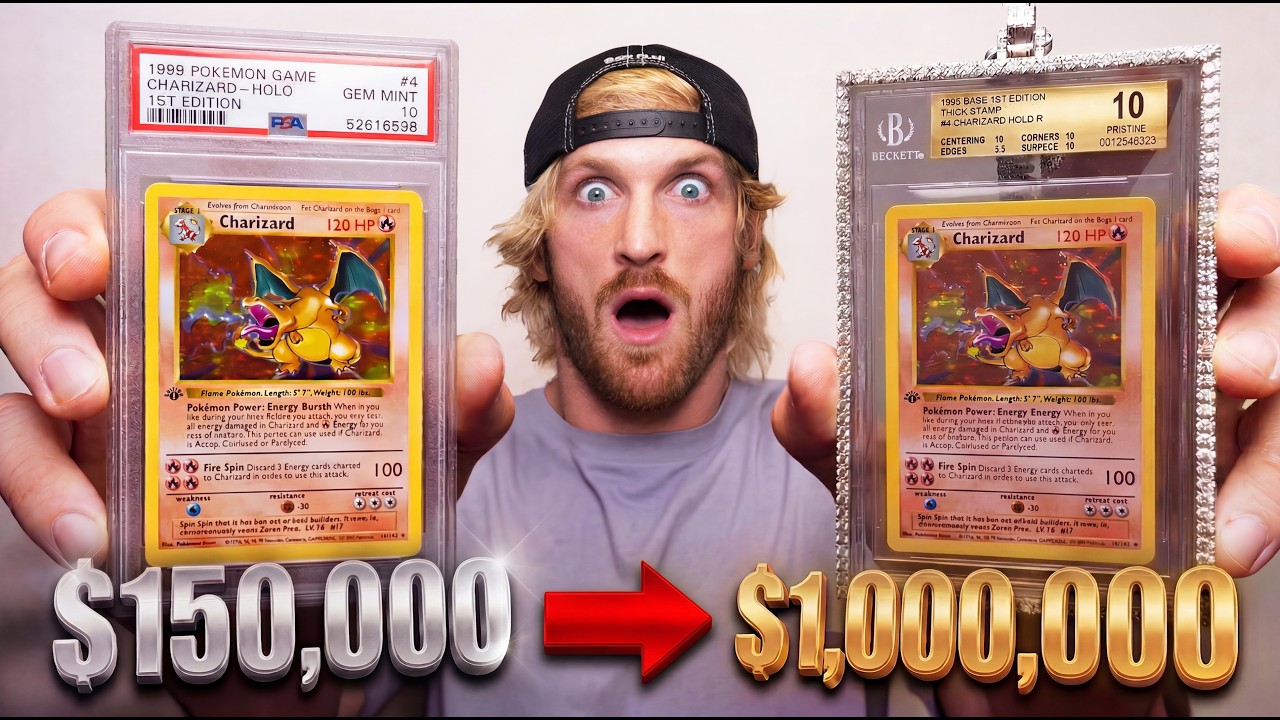 I Turned a $150,000 Charizard into $1,000,000
