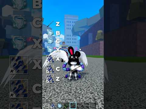 Oneshot Blizzard combo in Blox Fruits #roblox #bloxfruits