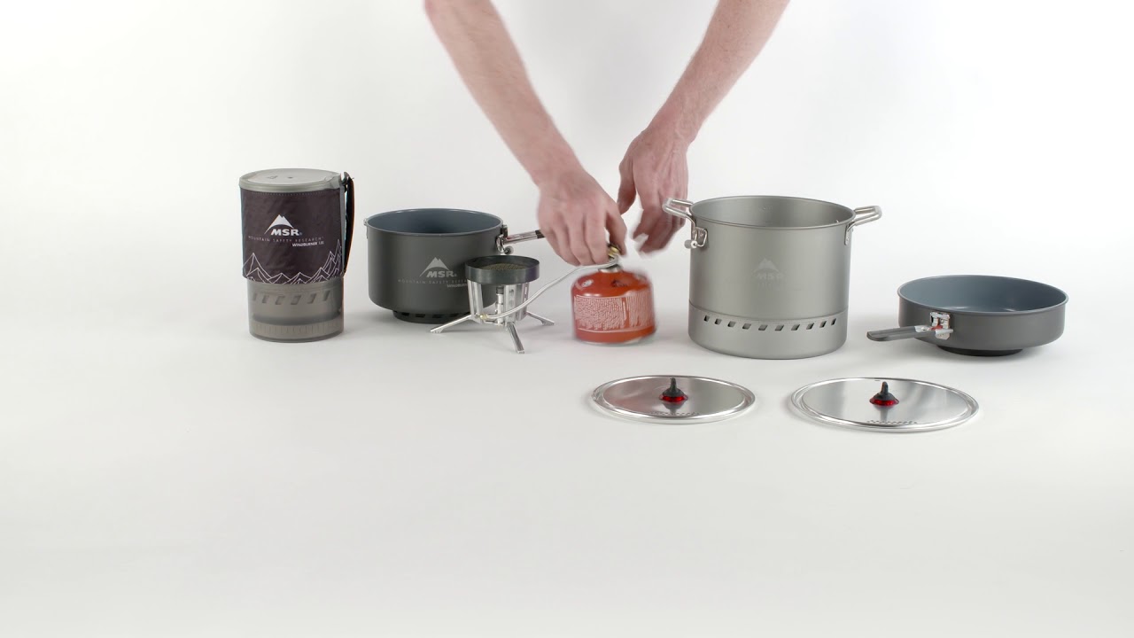 Kit réchaud MSR WindBurner 2 à 4 personnes