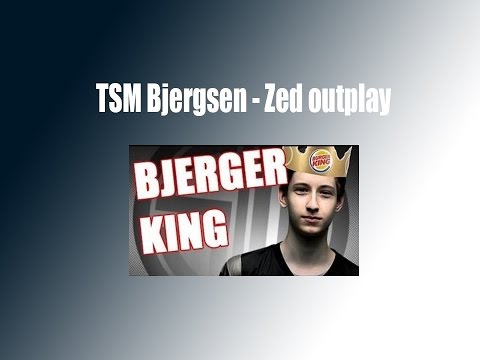Bjergsen Zed Outplay!