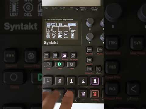 #ryuichisakamoto #syntakt #elektron #techno