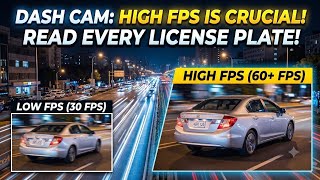 Why HIGH FRAME Matters! (Dash Cam 60 FPS Driving Video)