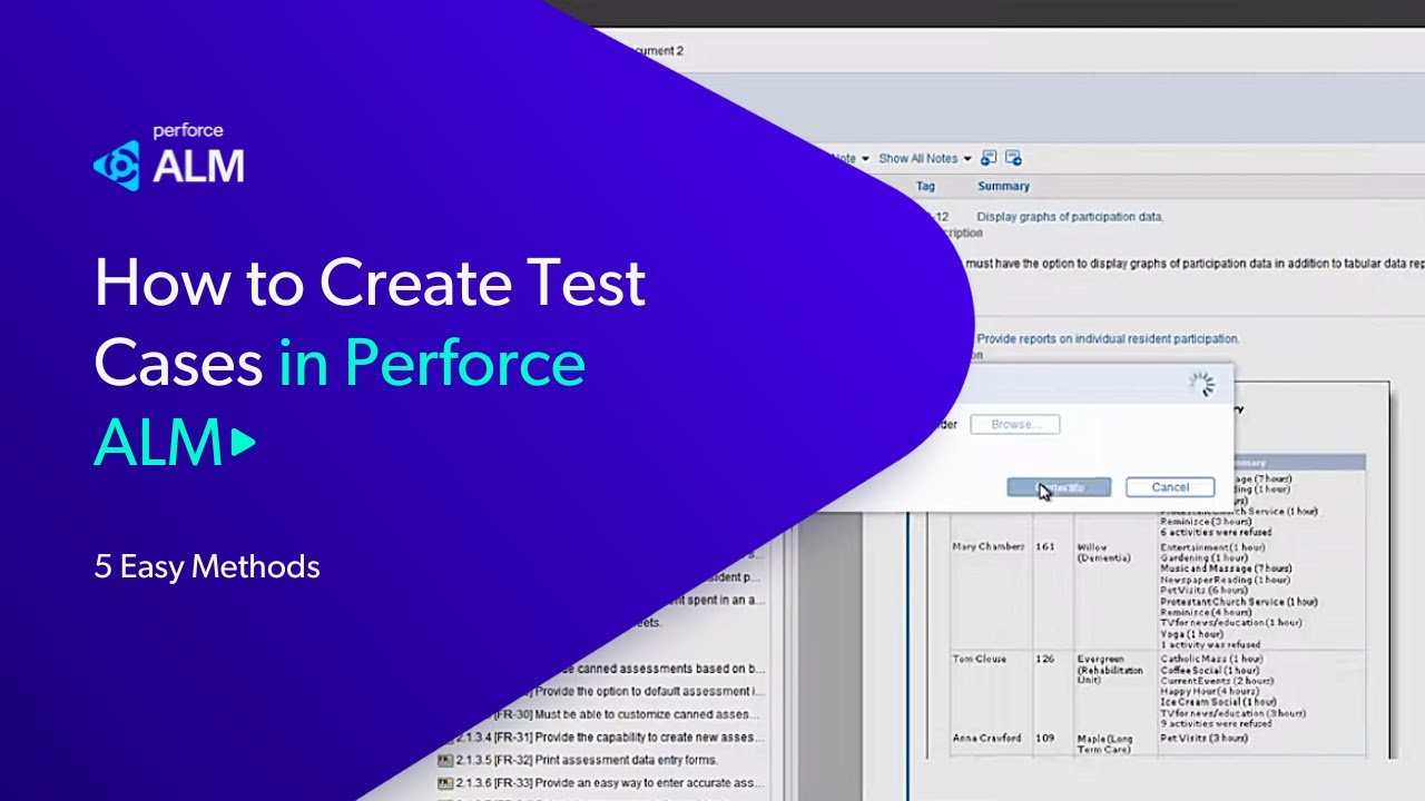 How to Create Test Cases in Perforce ALM