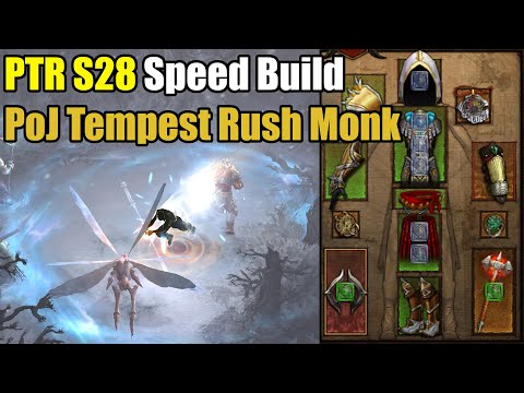 PTR S28 | Speed Build | PoJ Tempest Rush Monk