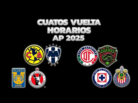 Schedules, channels and dates to watch the second leg of the quarterfinals | Liga MX Apertura 2025