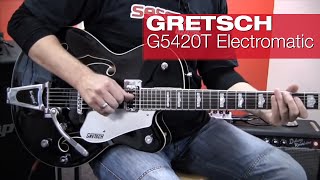 Video thumbnail for GRETSCH G5420T Electromatic Hollow Body BK by session