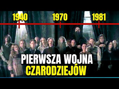 Pierwsza Wojna Czarodziejów - Pełna Historia (1940-1981) #harrypotter