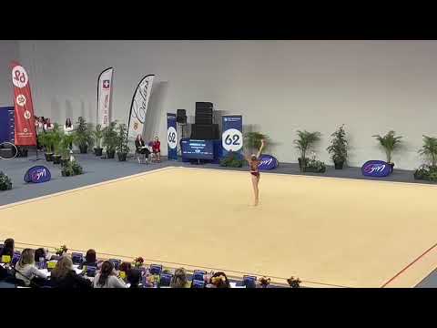 Strasbourg GRS N1 Alina Kolomiets  Championnat de France 2022