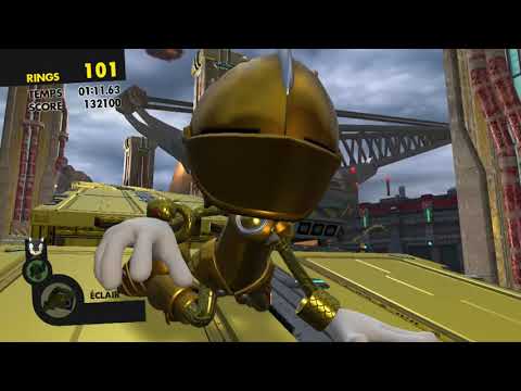 187   Walkthrough FR l Sonic Forces l Missions de Sauvetage 27 Verte Spaceport   Chemical Plant