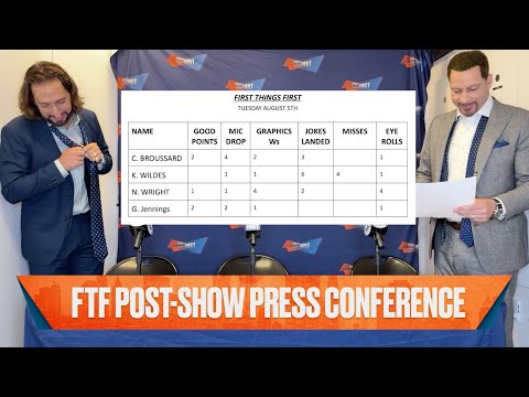 FTF Post-Show Press Conference: Box Scores Are BACK