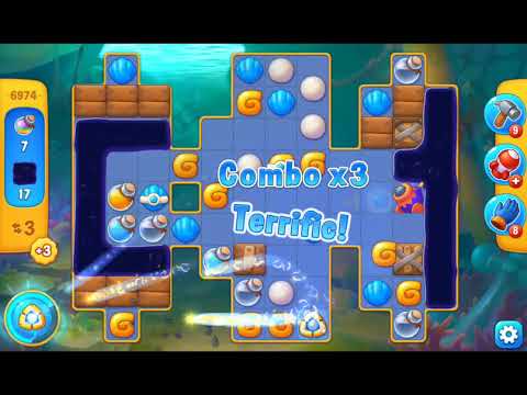 Fishdom 2021 - Level 6974   #playrix #fishdom #gaming