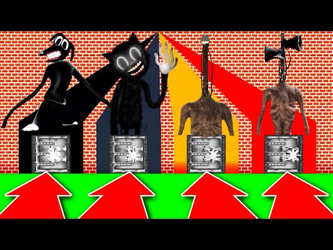 DON'T CHOOSE THE WRONG MINECRAFT ARMORED DOOR!! Cartoon Cat Cartoon Dog Siren Head etc.!