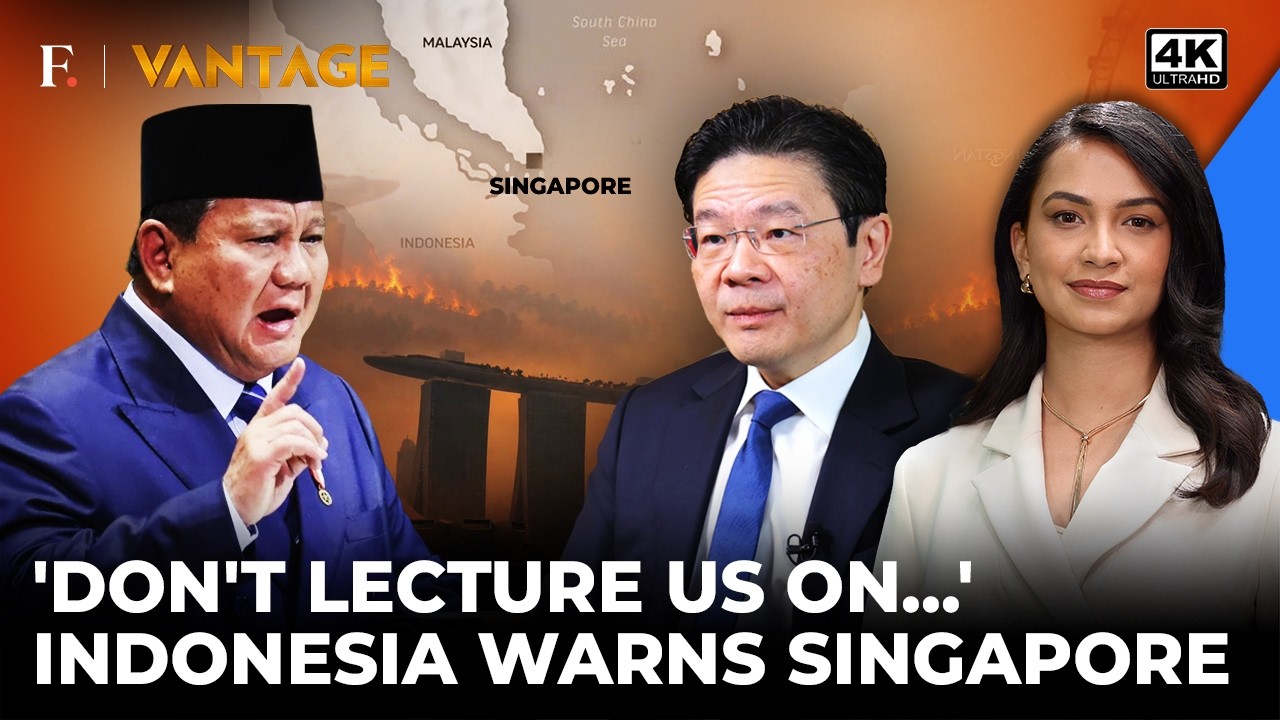 'Don't Dare Us': Indonesia, Singapore Feud Turns Ugly Over Gas, Haze & Market Crash | Vantage