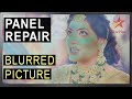 Low Contrast Or Blurry Image Problems On LED TV Screen Gamma Voltage Details LED Panel Repair