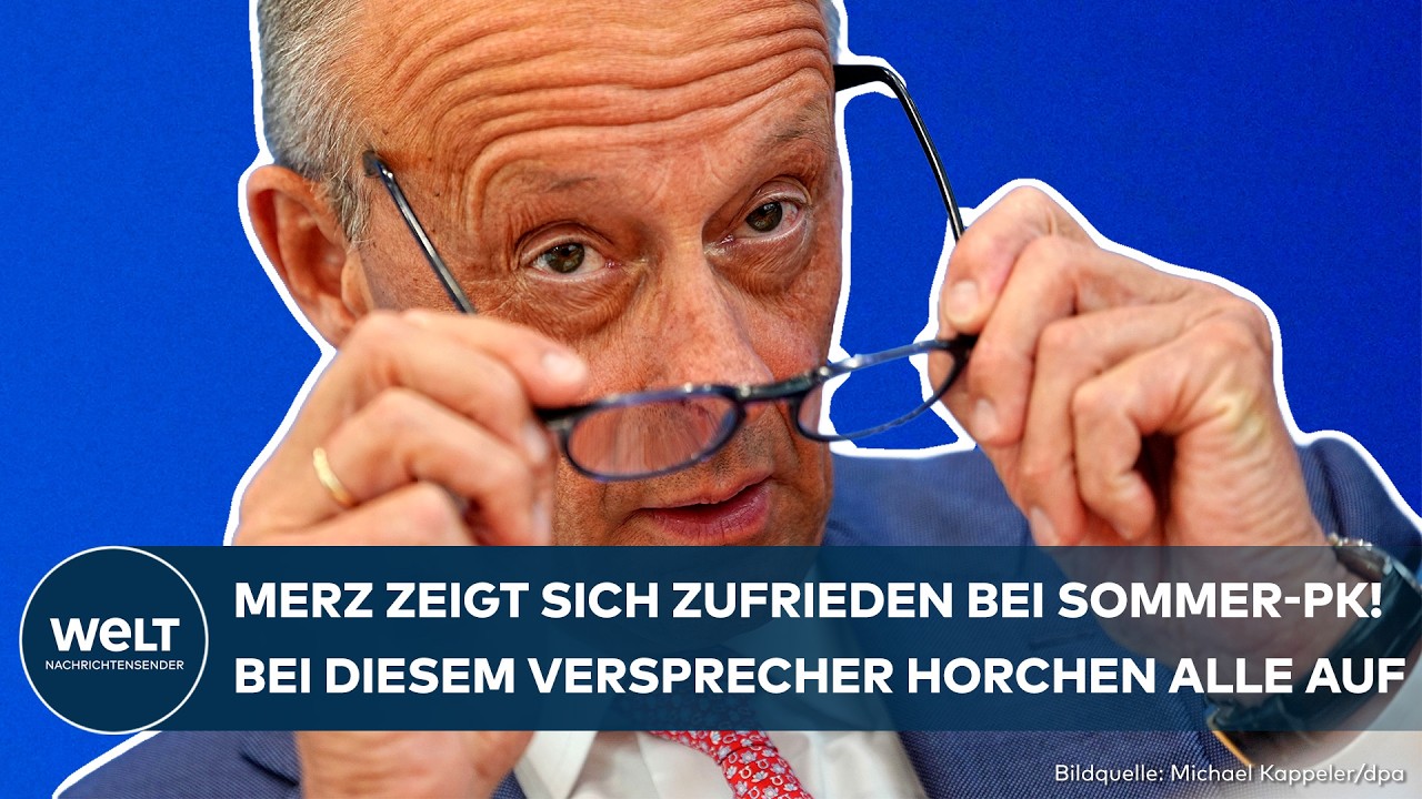 SOMMER-PK: Friedrich Merz räumt Fehler ein! Plötzlich lässt ein AfD-Versprecher aufhorchen