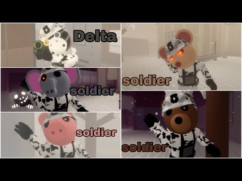 Piggy Book 2: Chapter 11 (Delta) + soldier Bots Jumpscare’s