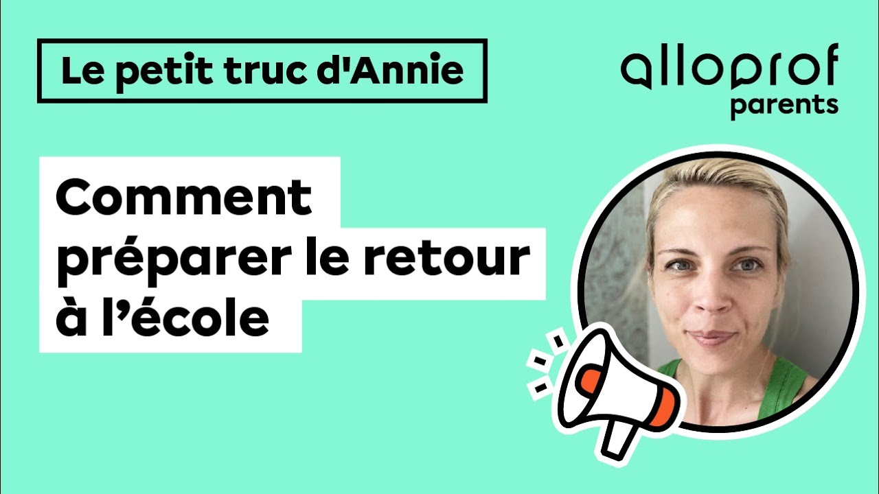 Les meilleurs conseils pour une rentrée scolaire sans stress