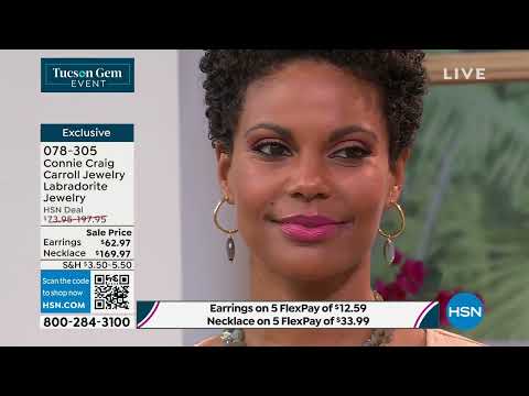 Connie Craig Carroll Jewelry Ana Holiday Sparkle Labrado...