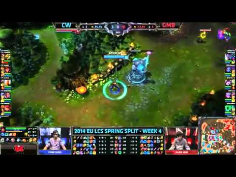 Gambit Gaming vs Copenhagen Wolves | GMB vs CW | Season 4 EU LCS Spring Split W4D1 [HQ]