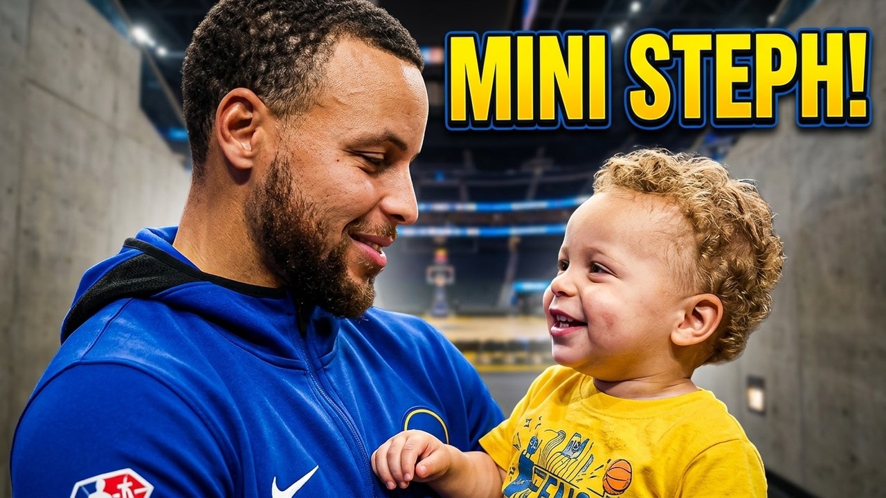 Mini Stephen Curry | CANON CURRY is SUPER CUTE & SWEET!!! 🥰