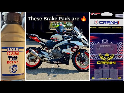 Upgraded Crank1 Carbon Series Pads & DOT 5.1 Fluid Review | Game-Changer for Braking on RS 457