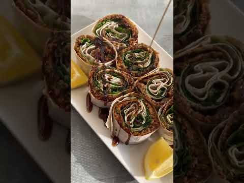 Cigkofte rolls. Recipe on ig: @fedshie