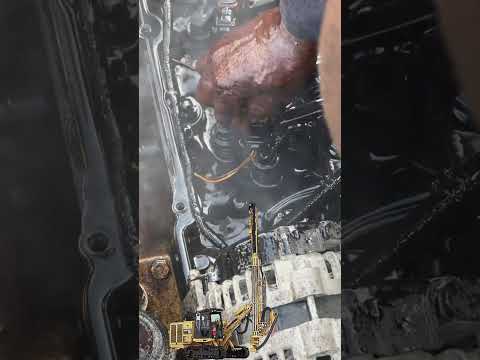 How to test C9 injectors on a CAT Drilling Machine #CaterpillarEquipment