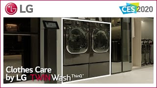 Video 0 of Product LG TWINWash Washer-Dryer Bundle with LG SideKick