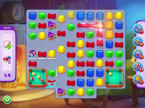 Homescapes level 12836 hard no booster