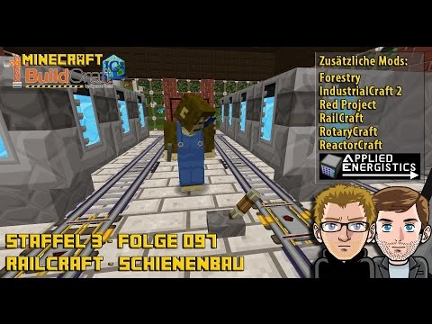 Let´s Play Buildcraft [HD+] S03E097 - Railcraft - Schienenbau