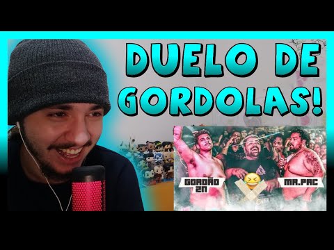 (🤣MUITA TETA VISHHH🤣) GORDÃO ZN X MR PAC| 2ª FASE | 14ª BATALHA DO FORTE | REACT BAUEB