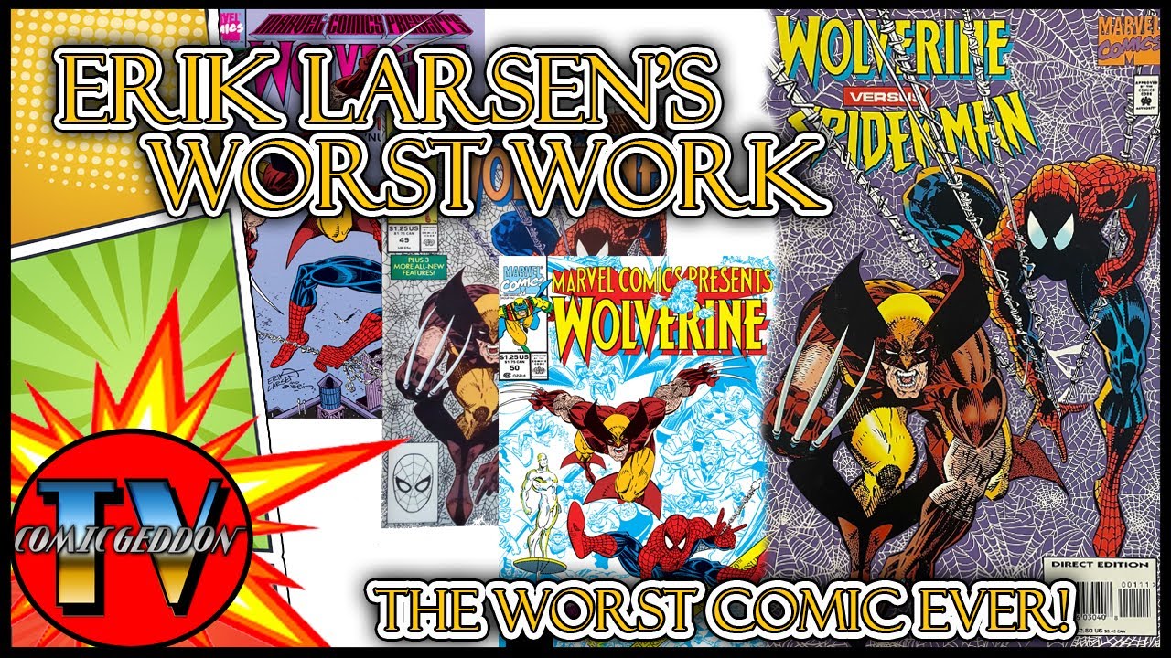 Wolverine vs Spider-man 1995 | Erik Larsen | Marvel Comics Presents