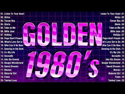Best of 80s Music Legends - Tears For Fears, Madonna, Cyndi Lauper, Modern Talking, Michael Jackson