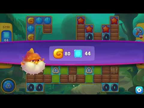 Fishdom 5738 Super Hard Level - 19 moves - NO BooSTERS