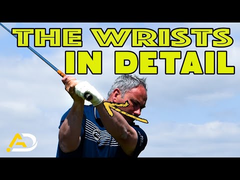 How The WRISTS WORK In The Golf Swing - BIG Detail