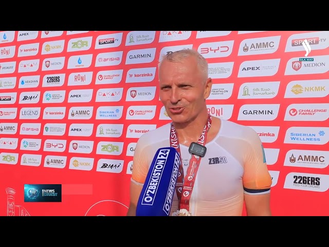 Semerkand’da Uluslararası Triatlon Turnuvası Düzenlendi