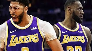 LeBron James - Anthony Davis - Los Angeles Lakers
