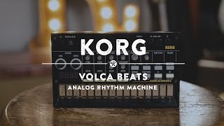 Korg Volca Beats Analog Rhythm Machine | Reverb Demo Video