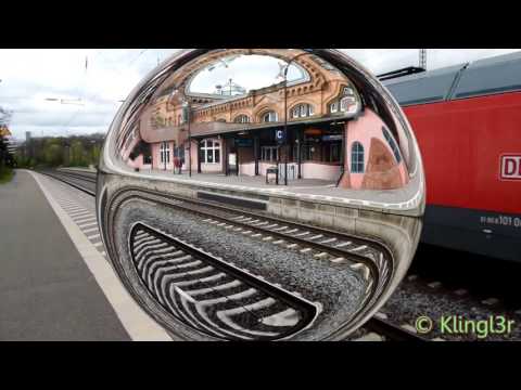 Züge im Bahnhof Uelzen - Niedersachsen - Trains